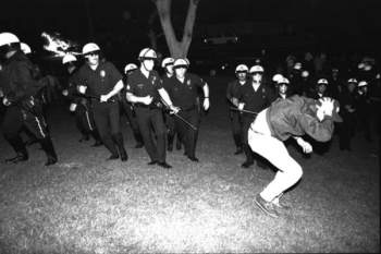 Looting During Rodney King Riots 1992
