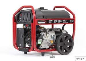 Powermate Generators Recalled for Fire Hazard